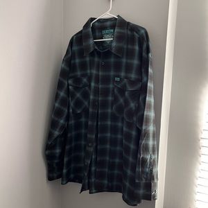 Dixxon flannel”the diamond” men’s size 5XL button down